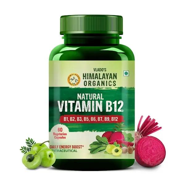 Vlado's Himalayan Organics Plant Based Vitamin B12 Natural