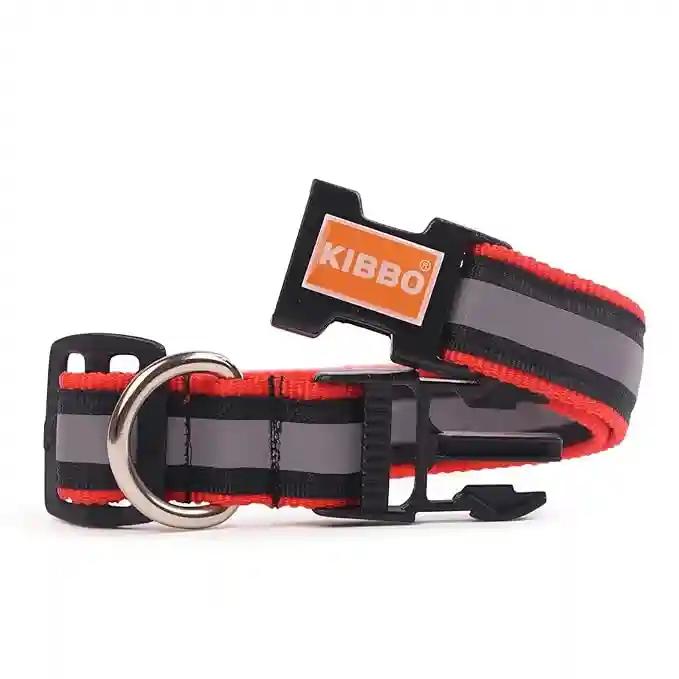 KIBBO Premium Reflective Dog Collar - Red