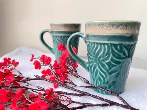 Heart Coffee Mugs - Red