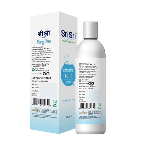 Sri Sri Tattva Shishu Taila - For Healthy Skin