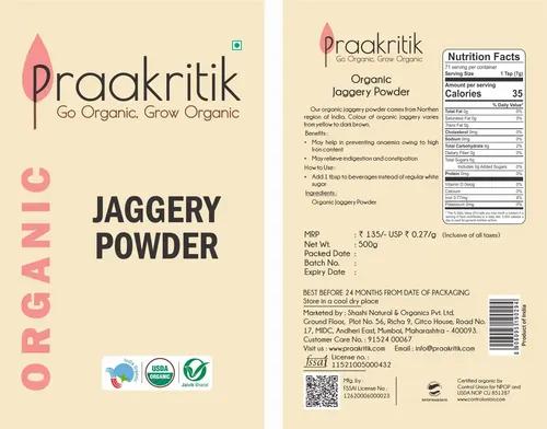 Praakritik Organic Jaggery Powder 500 G