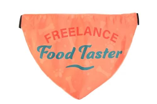 Freelance Food Taster Dog Bandana