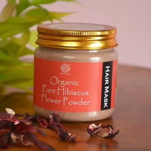 Organic Pure Hibiscus Flower Powder | Hair Mask 