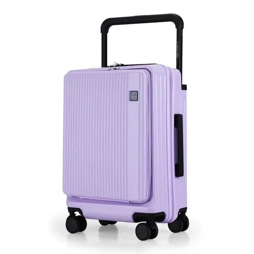 Nasher Miles Silicon Valley Hard-Sided Polycarbonate TSA Lock & Wide Telescopic Handle Cabin Luggage with Laptop Compartment Trolley Bag