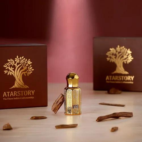 ATARSTORY Best Attar Alcohol Free Roll On For Daily Use | Long Lasting Fragrance | Attar Oudh For Men And Women - 12Ml (Timber Oudh)