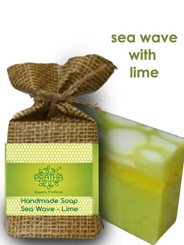 Sea Waves with Lime | Cold Process Handmade Soap