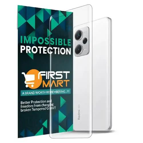 FIRST MART Screen Protector for Redmi Note 12 Pro Plus 5G - Edge to Edge Back 4 Layer Ultra Thin Unbreakable Membrane - Case Friendly Screen Coverage & Installation Kit (Crystal Clear)