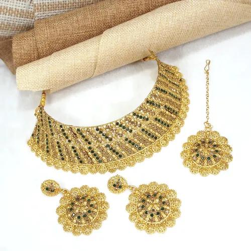 Gold Plated Bridal Jewellery Set