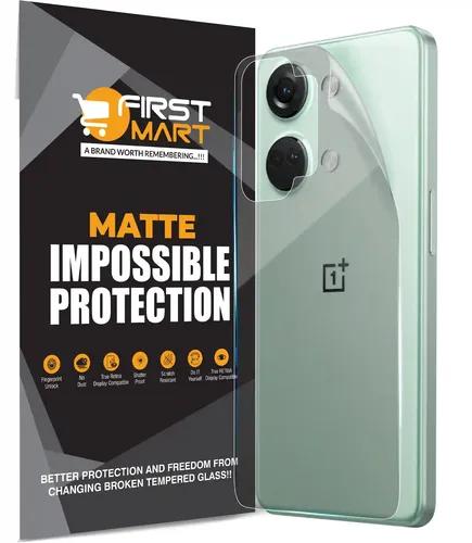 FIRST MART Matte Screen Protector for OnePlus Nord 3 5G - Edge to Edge Back 4 Layer Ultra Thin Unbreakable Membrane - Case Friendly Screen Coverage & Installation Kit