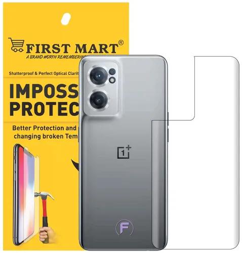 FIRST MART Screen Protector for OnePlus Nord CE 2 5G - Edge to Edge Back 4 Layer Ultra Thin Unbreakable Membrane - Case Friendly Screen Coverage & Installation Kit (Crystal Clear)