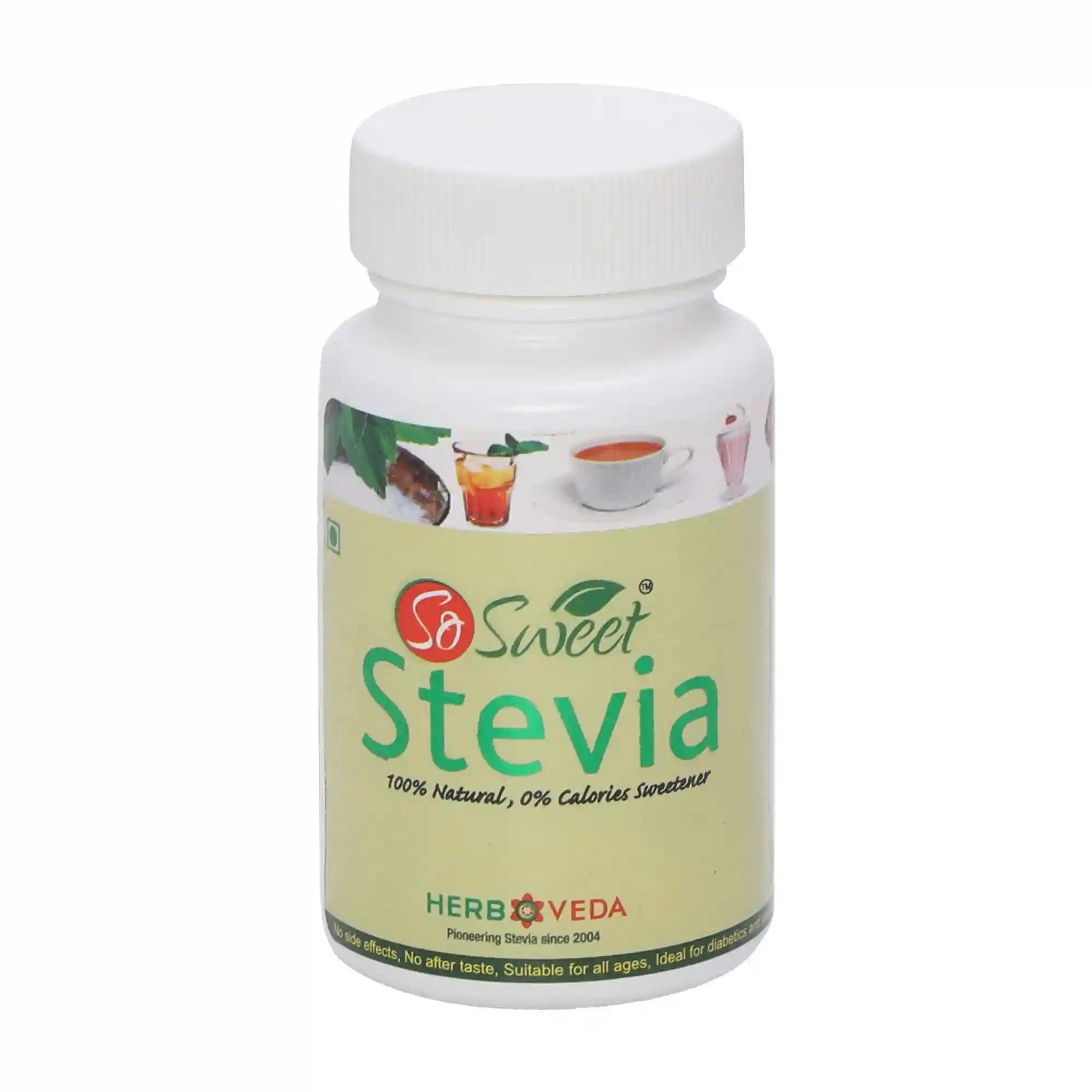 So Sweet Stevia Extract 10 gms Sugar Free 100% Natural Sweetener