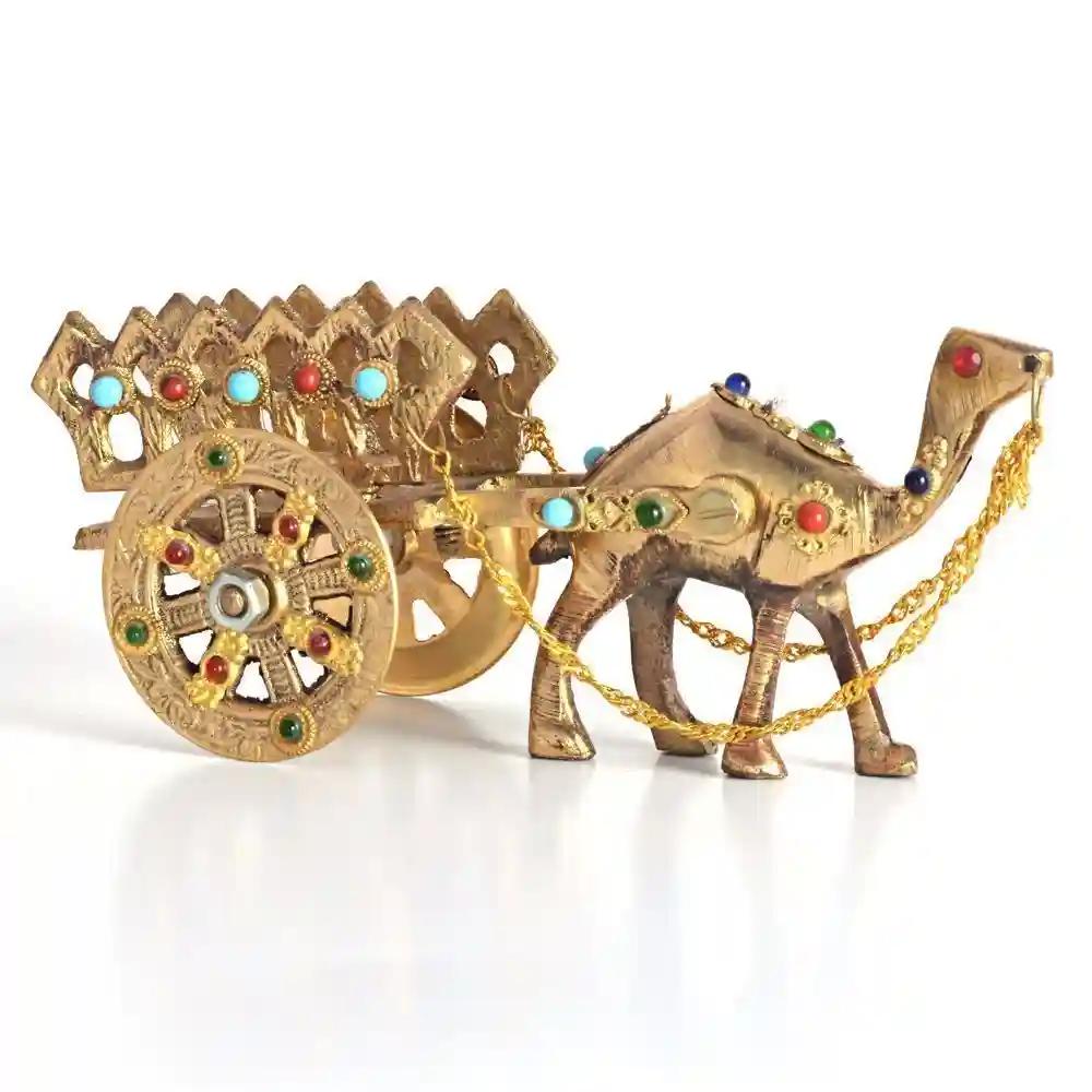 Golden Colour Brass Camel