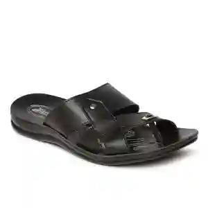 Paragon Men'S Black Flip-Flops-9Uk/India (43 Eu)(Pu6685G)