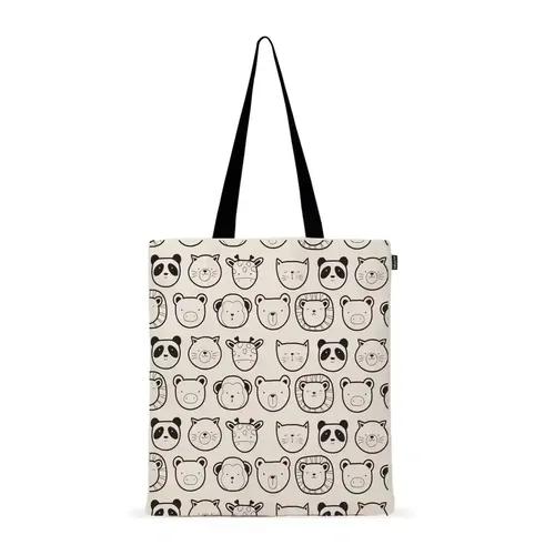 Ecoright Aesthetic Canvas Tote Bag for Women, Reusable Cotton Tote Bag for Grocery, Secret Santa Gifts, Christmas Gifts