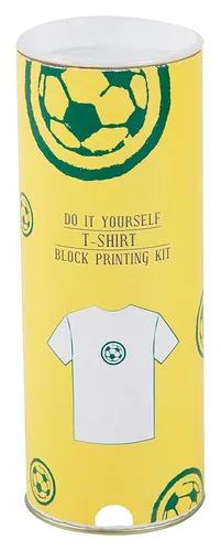 DIY Craft Kit Block Print Your T-Shirt With Football (4-6 Years)