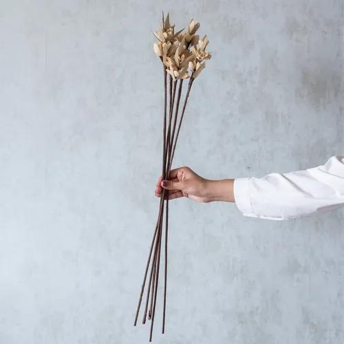 Handmade Bakuli Flower Decorative Sticks (Set of 5)