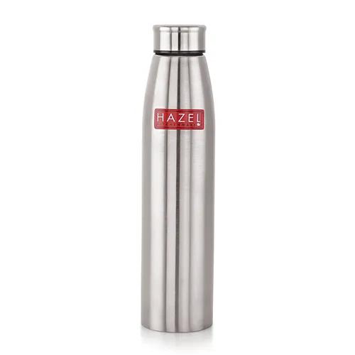 Steel Water Bottle 600 ML by HAZEL Loch S3 | Stainless Steel Single Wall Fridge Water Bottle for Office | School | Trekking | Hiking | Travel, 1 Piece