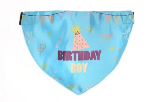 Birthday Boy Dog Bandana (Small/Medium)