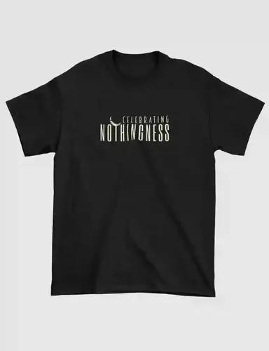 Nothingness - Unisex Regular fit Black t-shirt - S