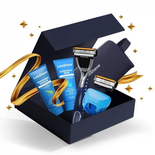 LetsShave Pro 4 Gift Set For Men