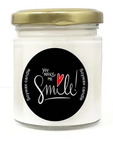 Pratha Naturals Scented Candle (Smile)