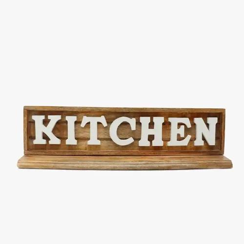 CASA DECOR Country Kitchen Scripted Decor Accent Unique Gift, Home, Bedroom, Living Room, Office, Restaurant Decor