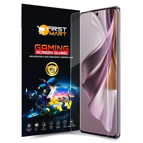 FIRST MART Screen Protector for Oppo Reno 10 Pro Plus 5G | Gaming Clear 4 Layer Nano Fiber Unbreakable Membrane Protection, Case Friendly Full Edge to Edge Screen Coverage & Installation Kit