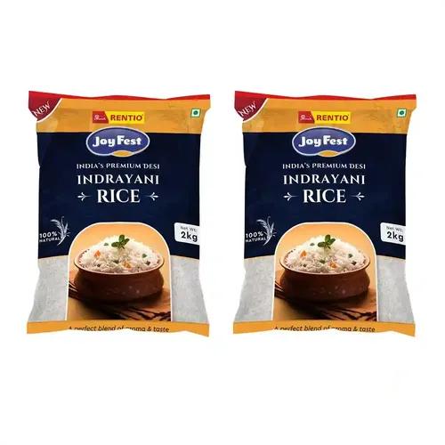 India's Premium Joyfest Indrayani Rice 1kg - Pack of 2 | Rice