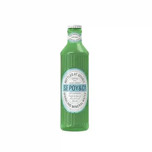 Sepoy & Co. Sparkling Mineral Water | Zero Calorie | Sparkling Himalayan Drink | 100% Natural Ingredients (Pack of 12)