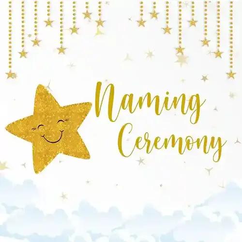 Star Theme Naming Ceremony