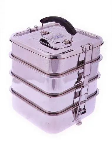 Jvl Stainless Steel Tiffin Set